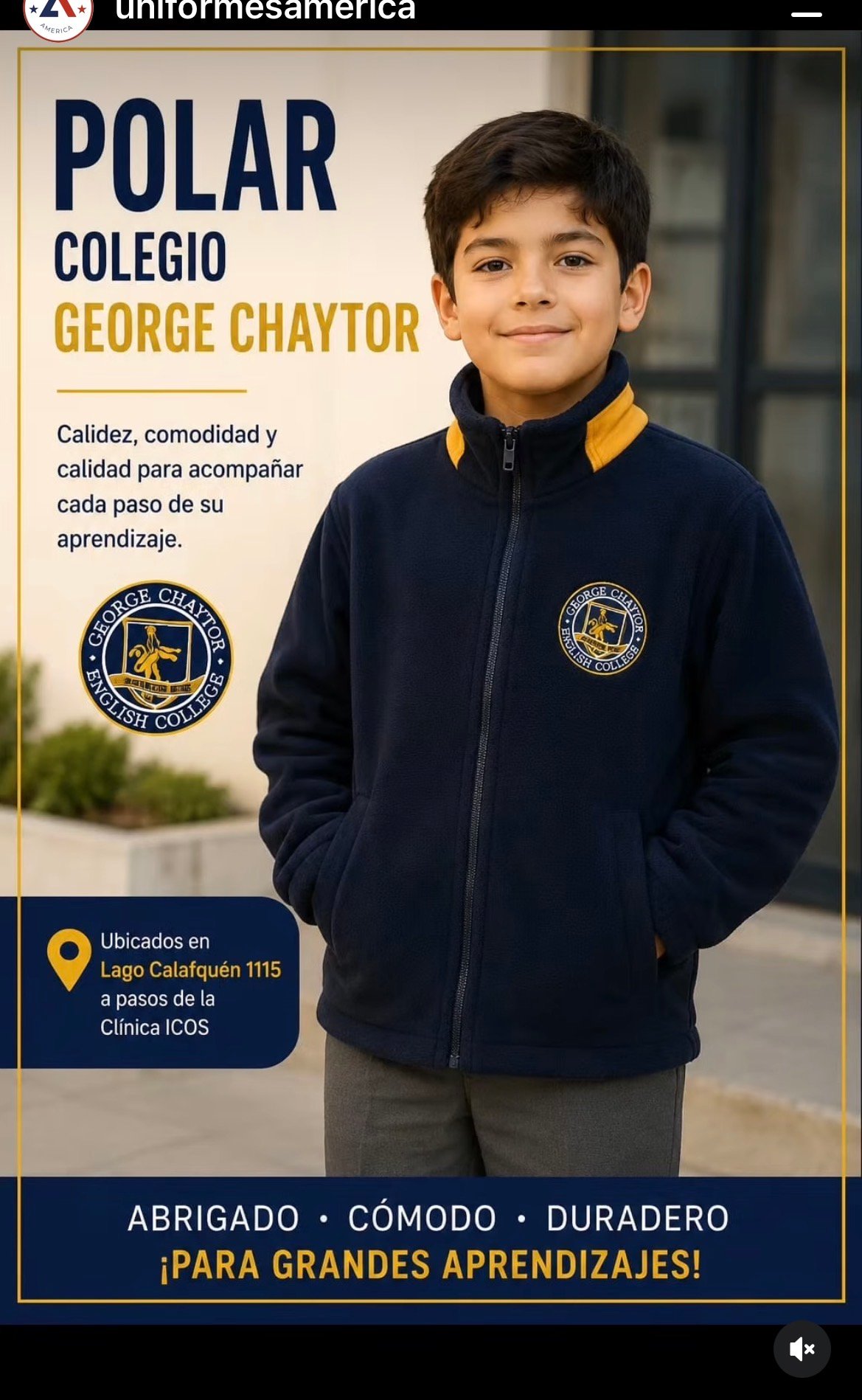 Uniforme Colegio George Chaytor